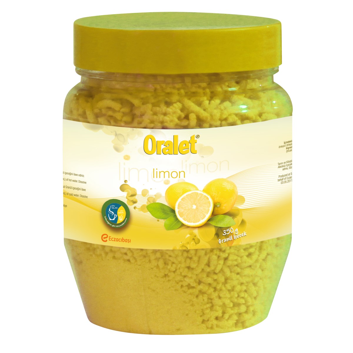 Limon Aromalı Oralet 350 gr