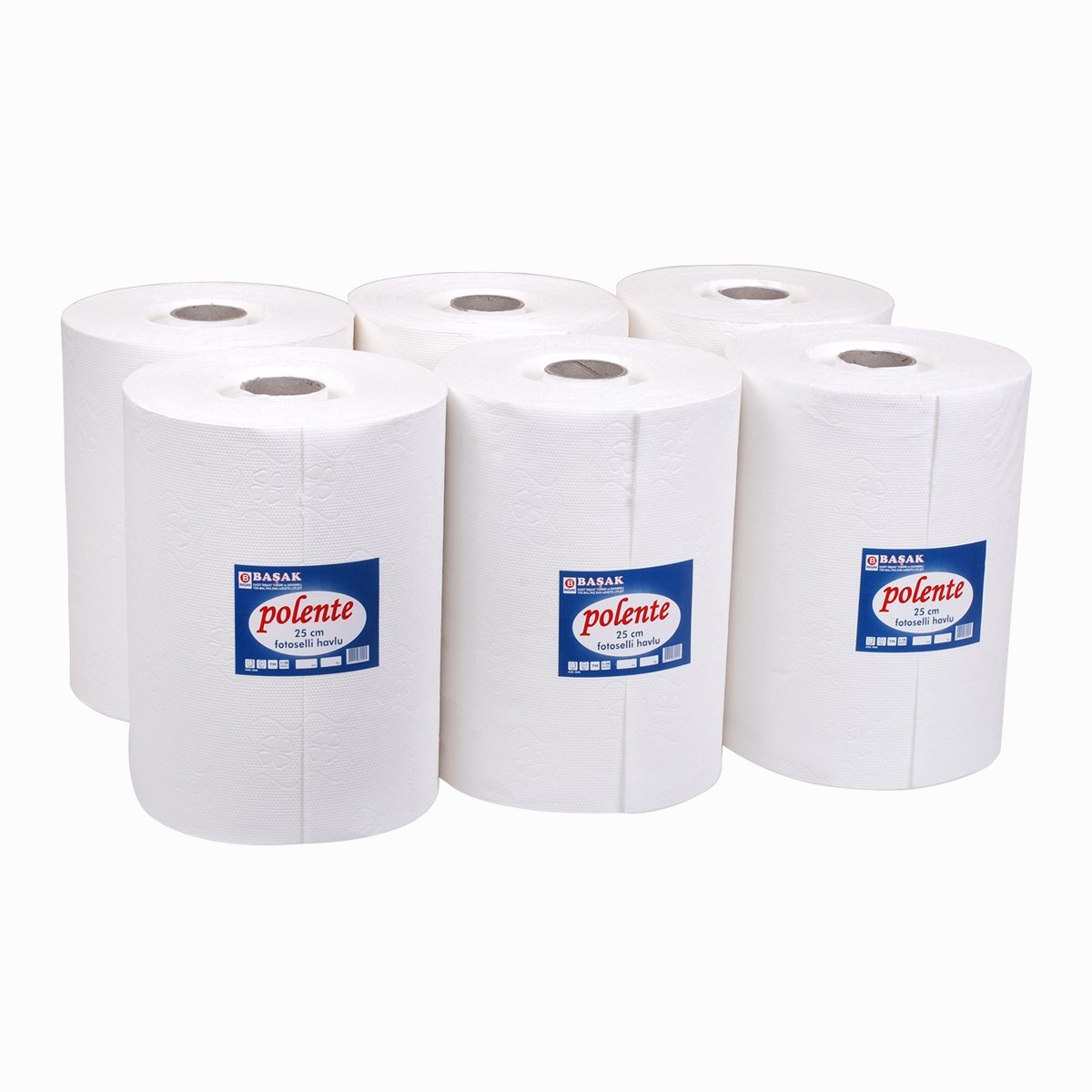 Polente 25 Cm Fotoselli Havlu 98 Metre Koli İçi 6 Rulo