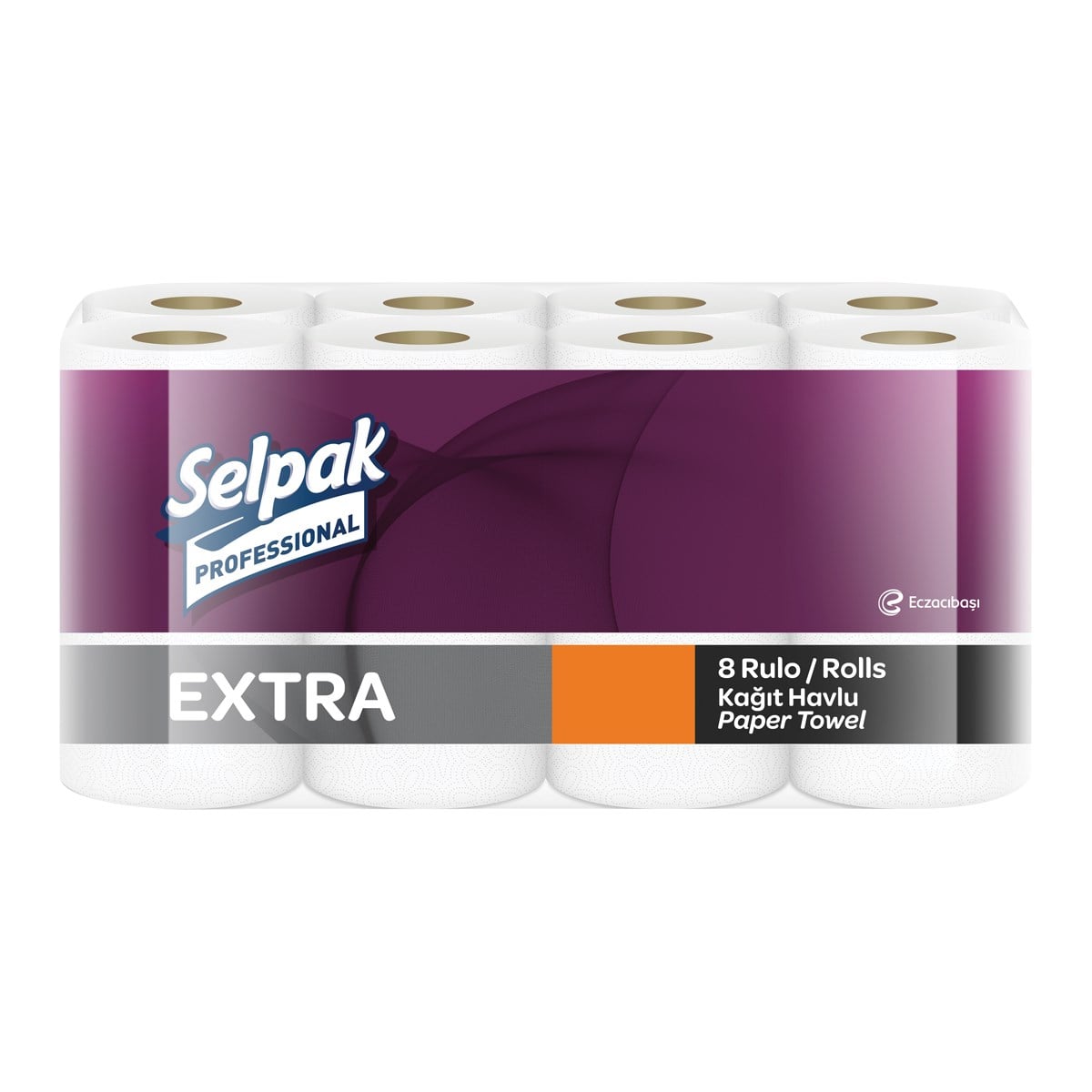 Selpak Professional Extra Rulo Kağıt Havlu 8'li Paket