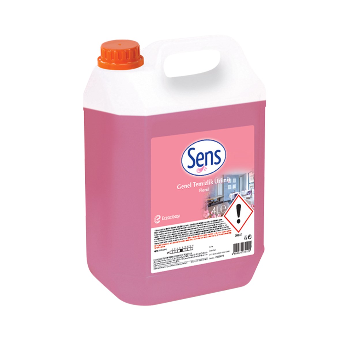 Sens Genel Temizlik Ürünü Floral 4 L