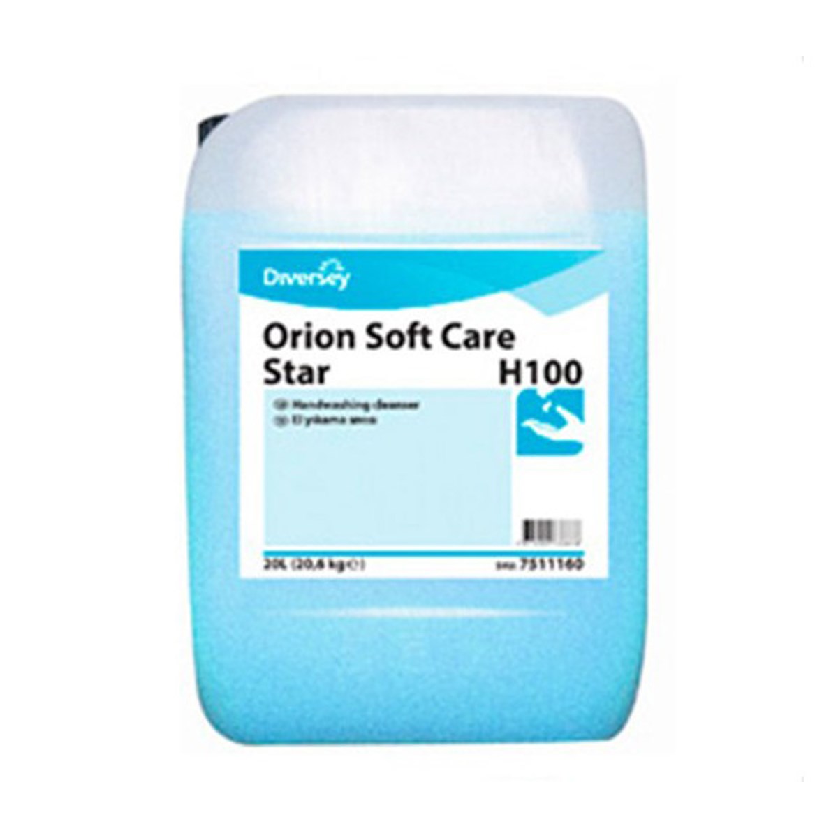 Soft Care Star H100 Mavi Sedefli Parfümlü Sıvı Sabun 20 L