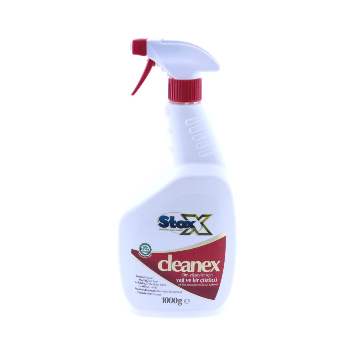 Stox Cleanex Tüm Yüzeyler İçin Yağ ve Kir Çözücü Sprey 925 ml