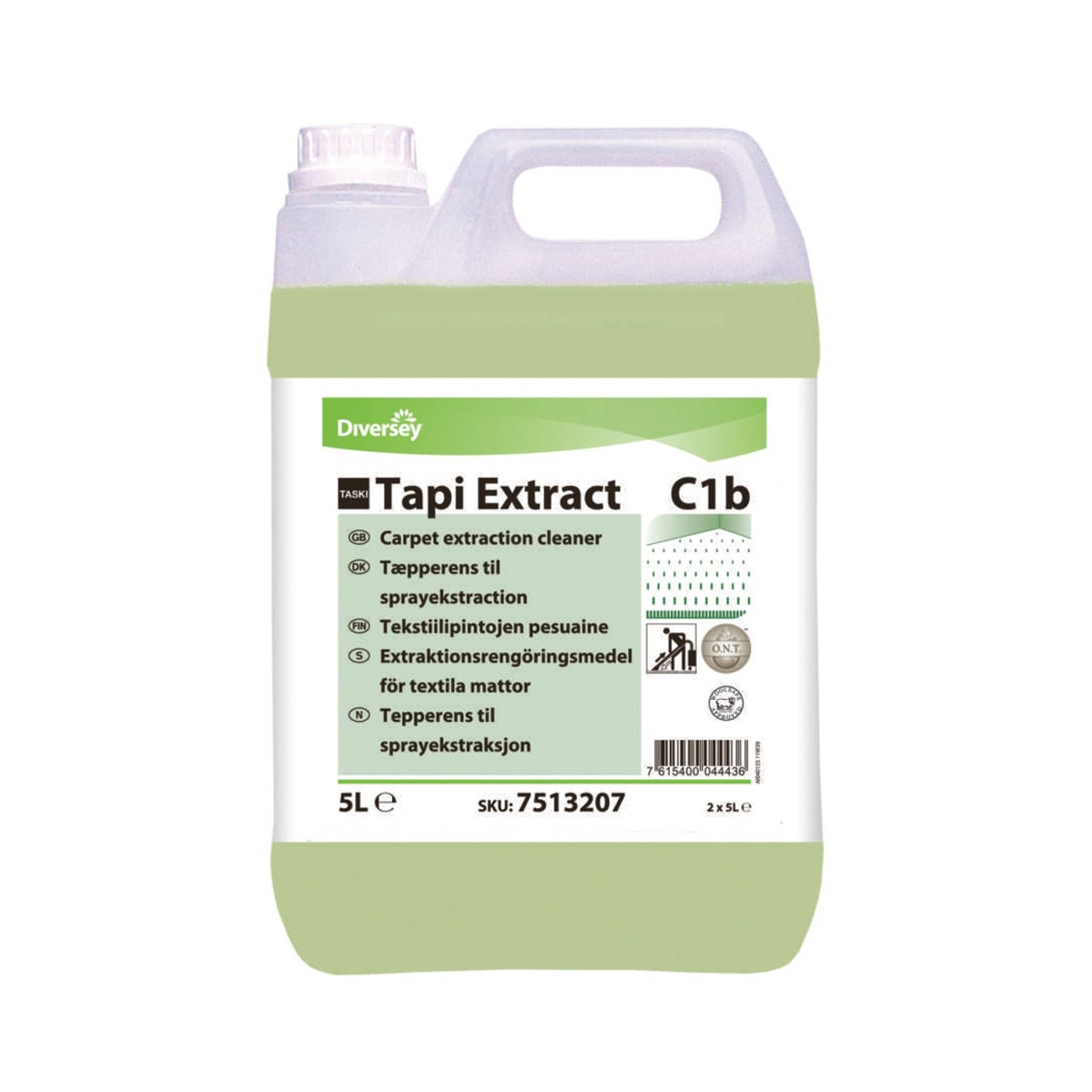 Taski Tapi Extract C1b Halı Makinaları İçin Halı Deterjanı 5 L