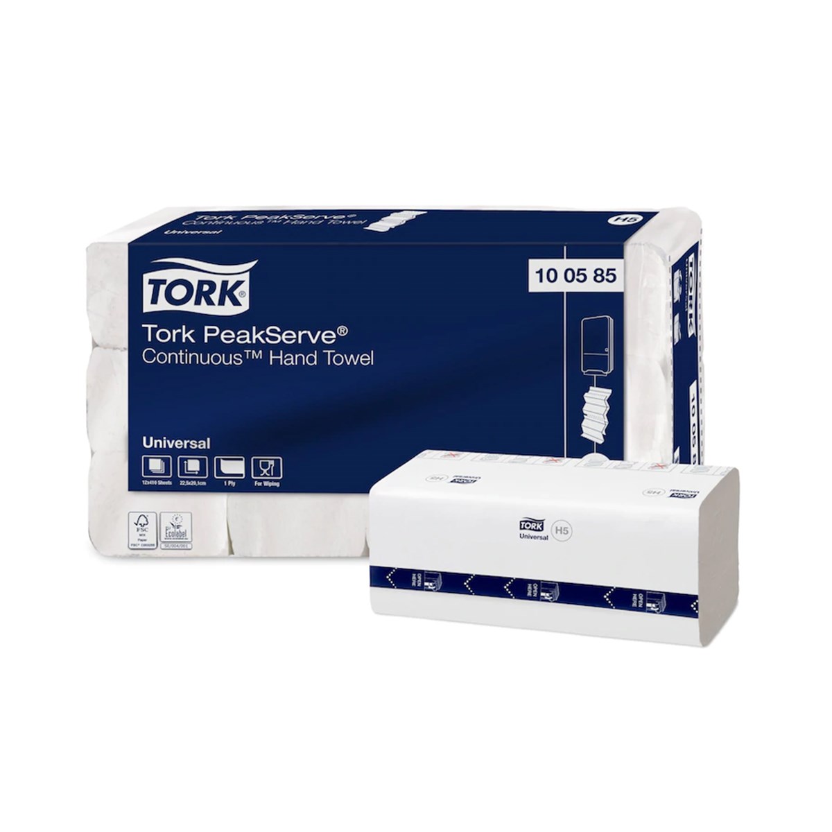 Tork PeakServe® Z Katlı Havlu 410 Yaprak Koli İçi 12 Paket