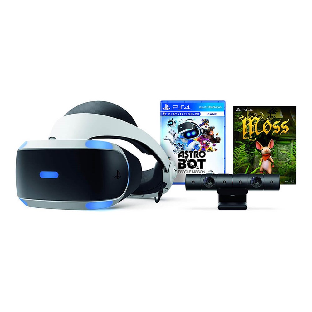 PlayStation VR Sanal Gerçeklik Gözlüğü PS Kamera Astro Bot ve Moss Oyunları