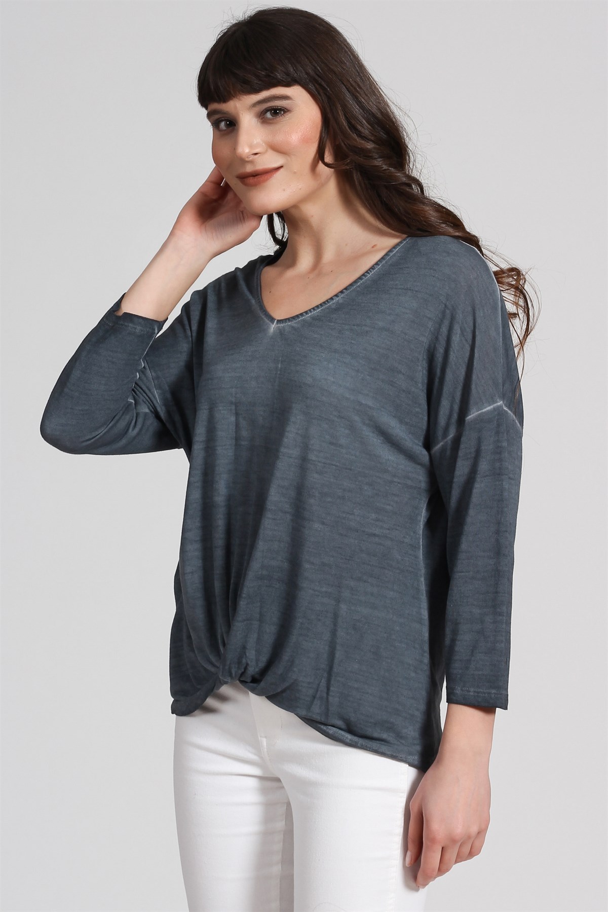 Önü Düğümlü Sweat-AÇIKPETROL