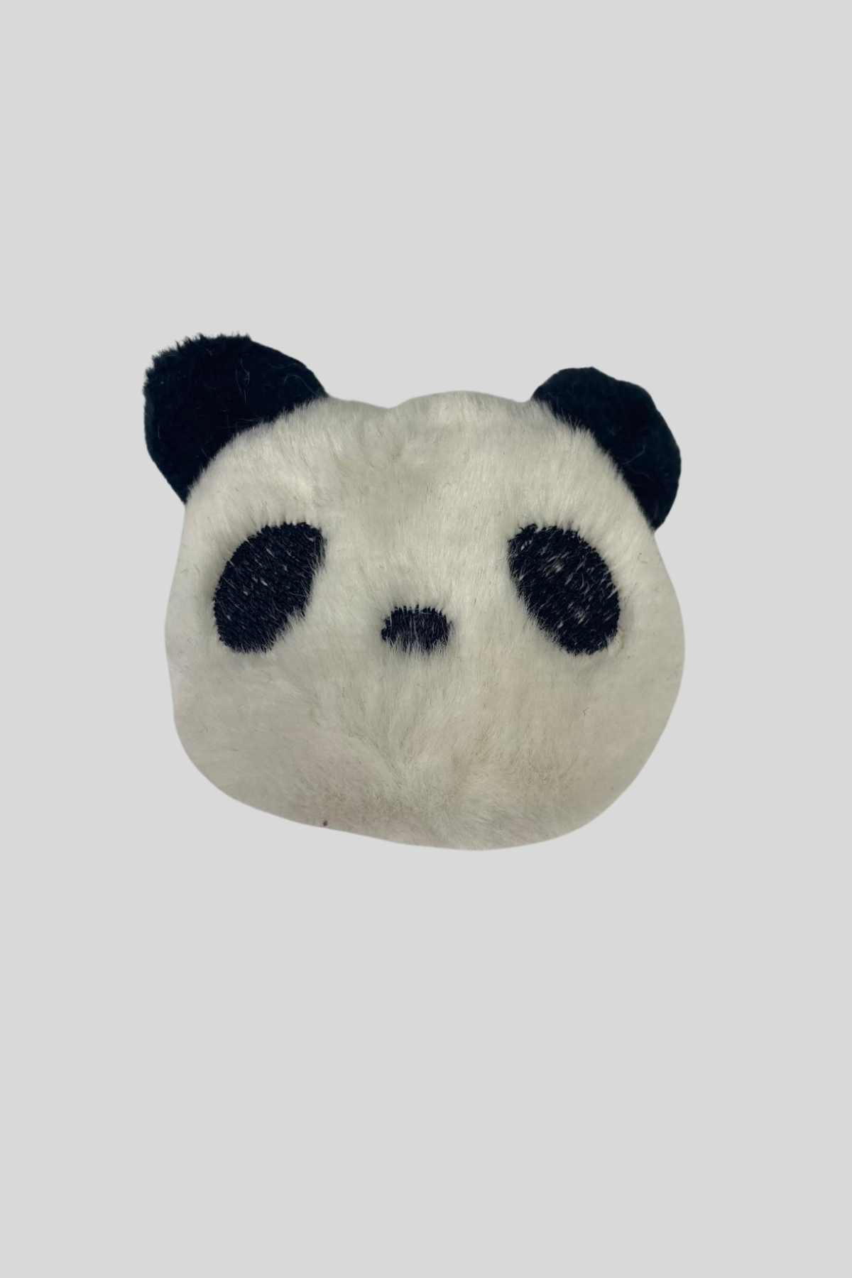 Panda Peluş Broş Mont Çanta Terlik Toka Aksesuar-BEYAZ