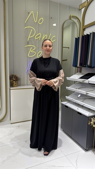DEFNE ABAYA - BEJ