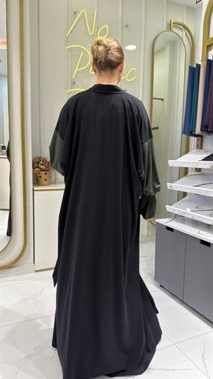 DEFNE ABAYA - HAKİ & ŞAL & İÇLİK TAKIM