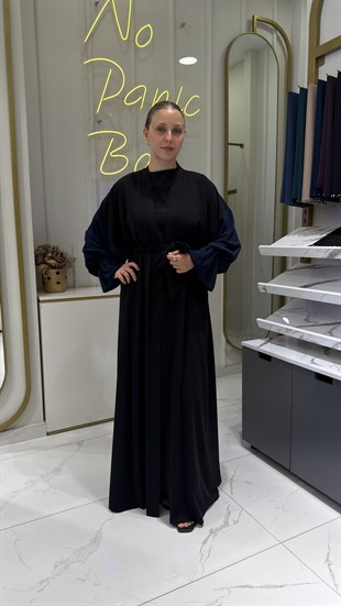 DEFNE ABAYA - LACİVERT