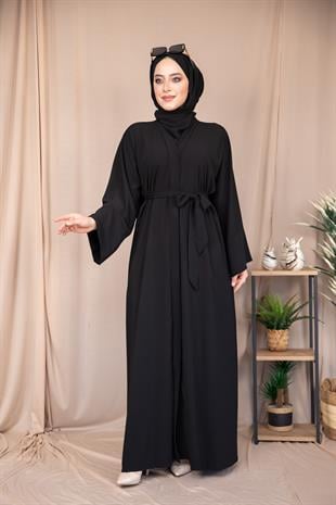 Düz Abaya - Siyah