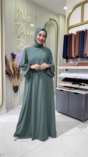 Meyra Elbise - Mint Yeşili 