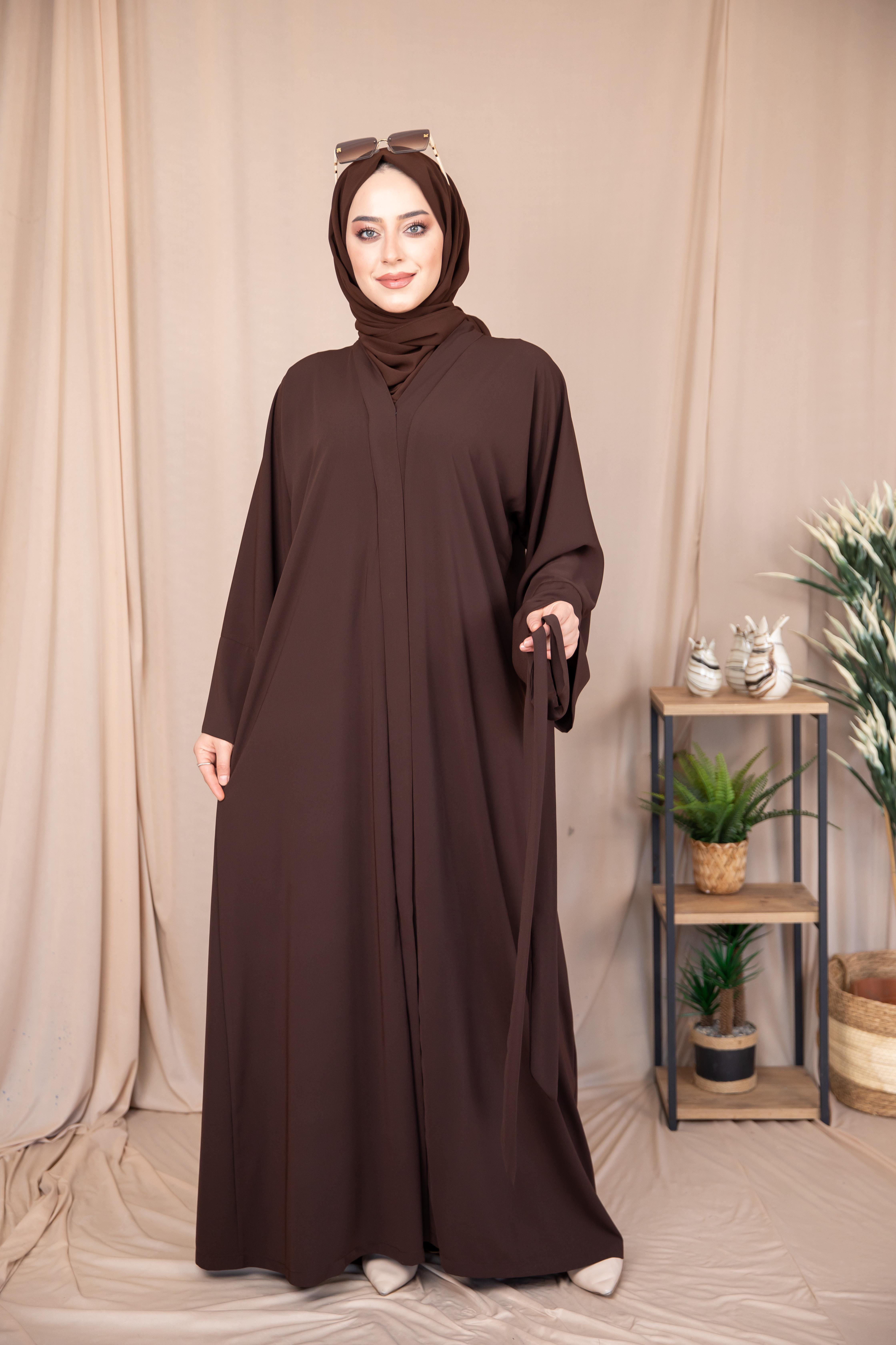 Düz Abaya - Acı Kahve