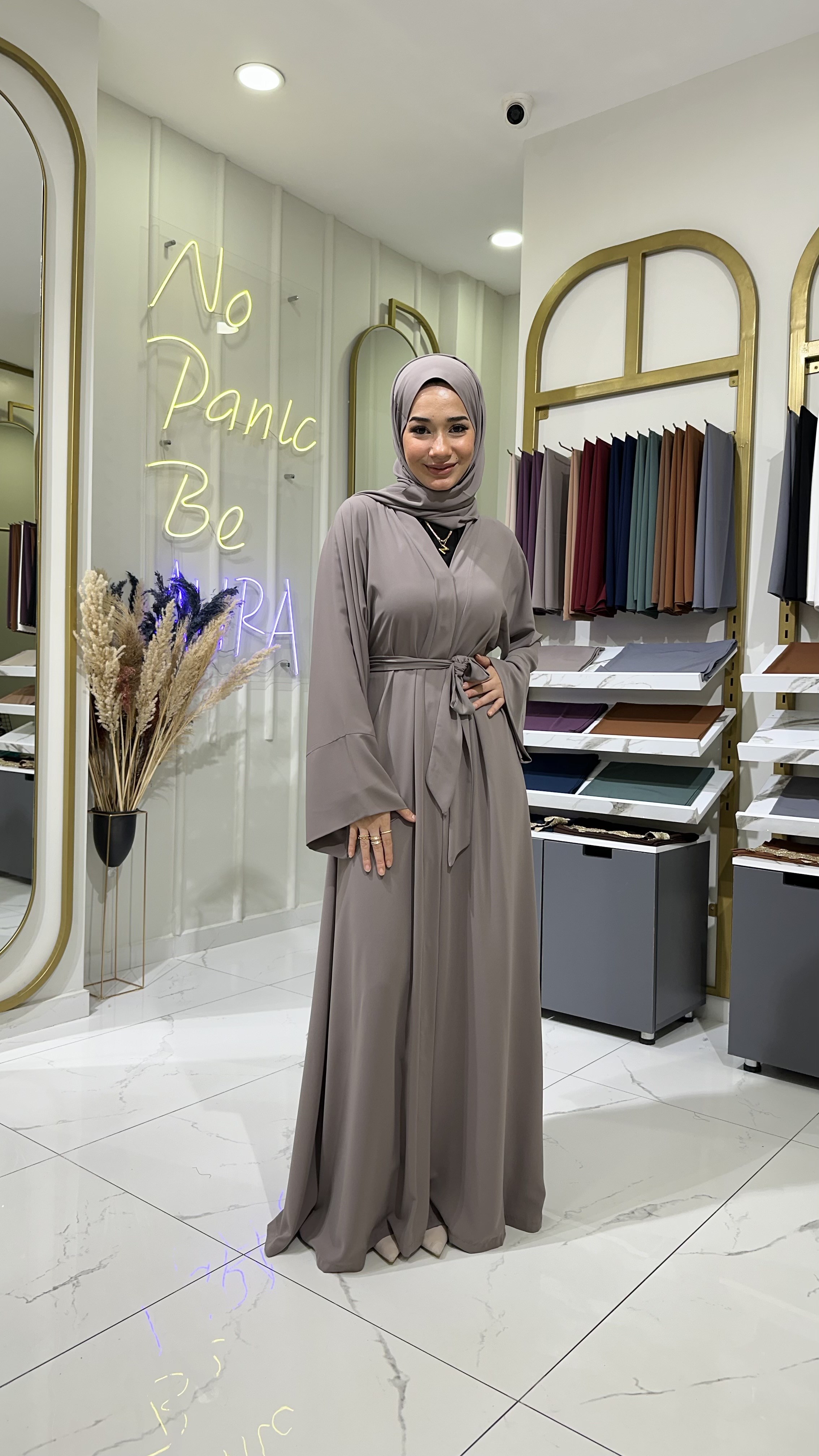 Düz Abaya - TAŞ