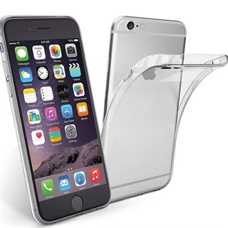 Apple iPhone 6 Plus 6S Plus Tam Şefaf Esnek Silikon Kılıf