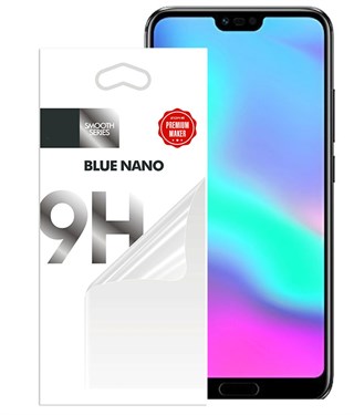 Huawei Honor 10 Ekran Koruyucu Blue Nano Ekran Filmi Kırılmaz
