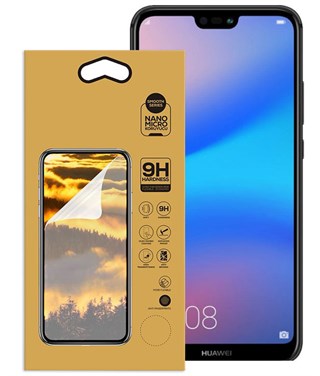 Huawei Honor 8X Ekran Koruyucu Gold Nano Ekran Filmi Kırılmaz