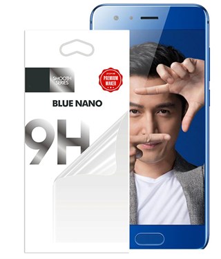 Huawei Honor 9 Ekran Koruyucu Blue Nano Ekran Filmi Kırılmaz
