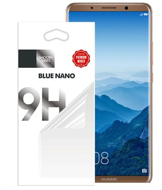 Huawei Mate 10 Pro Ekran Koruyucu Blue Nano Ekran Filmi Kırılmaz