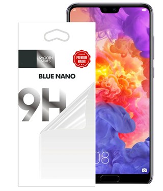 Huawei P Smart 2019 Ekran Koruyucu Blue Nano Ekran Filmi Kırılmaz