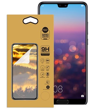 Huawei P20 Ekran Koruyucu Gold Nano Ekran Filmi Kırılmaz