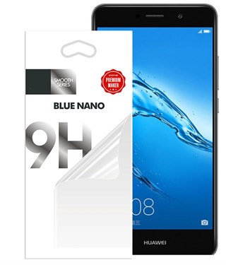 Huawei Y7 Ekran Koruyucu Blue Nano Ekran Filmi Kırılmaz