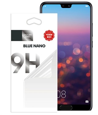 Huawei Y9 2019 Ekran Koruyucu Blue Nano Ekran Filmi Kırılmaz