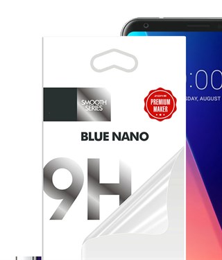 Lg V30 Ekran Koruyucu Blue Nano Ekran Filmi Kırılmaz