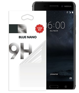 Nokia 6 Ekran Koruyucu Blue Nano Ekran Filmi Kırılmaz