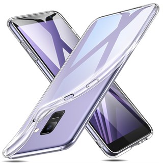 Samsung Galaxy A6 2018 Şeffaf Esnek Silikon Kılıf