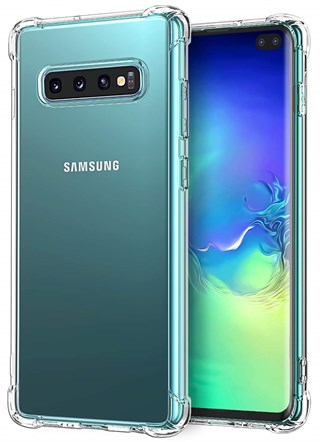 Samsung Galaxy S10 Kılıf Anti Drop Silikon Kenar Korumalı