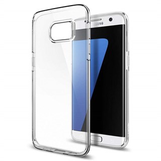 Samsung Galaxy S7 Edge Esnek Şeffaf Silikon Kılıf
