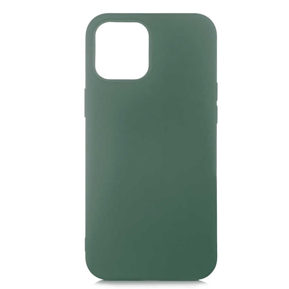 Apple iPhone 12 Pro Lansman İçi Kadife Silikon Kılıf Koyu Yeşil | Ücretsiz  Kargo