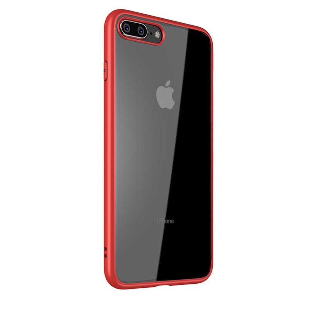 Apple iPhone 7 Plus Homm Renkli Tuşlu Kılıf Kırmızı | Ücretsiz Kargo