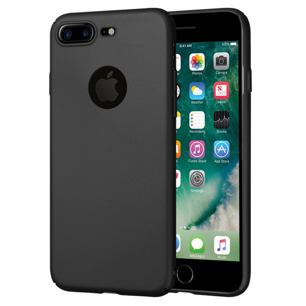 Apple iPhone 7 Plus İnce Mat Esnek Siyah Silikon Kılıf | Ücretsiz Kargo