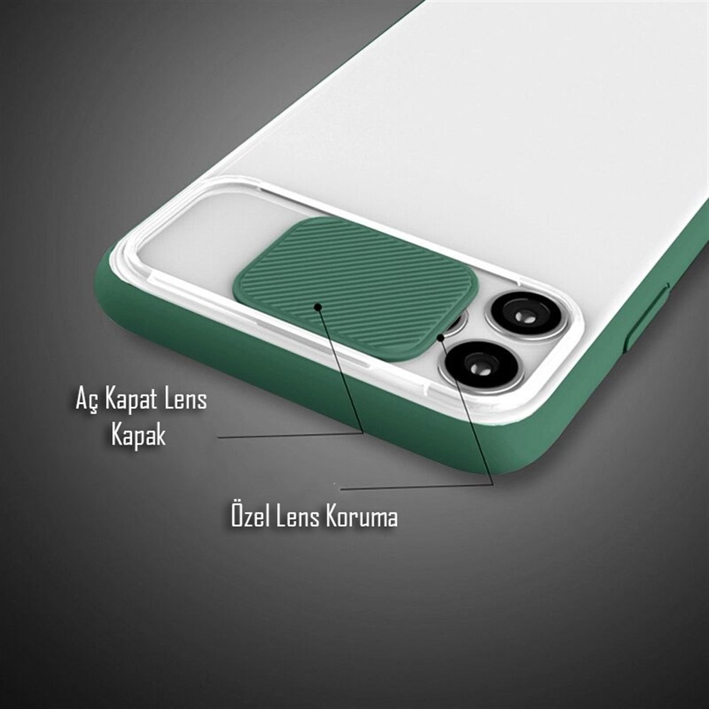 Apple iPhone 7 Plus Lens Korumalı Kapak Kılıf Kapak Açık Pembe | Ücretsiz  Kargo