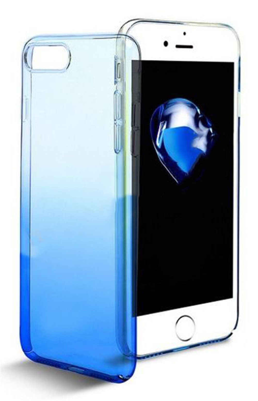 iPhone 6 6S Renk Geçişli Kapak Mavi Kılıf | Ücretsiz Kargo