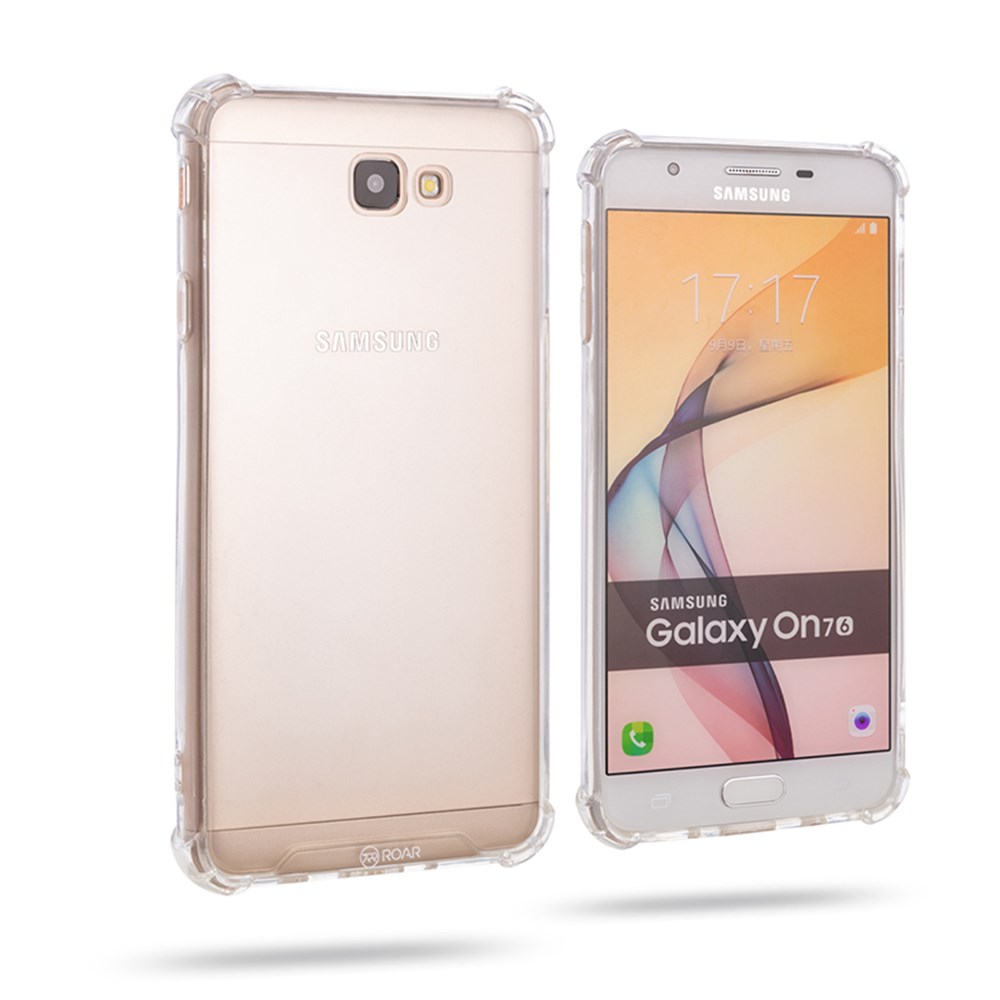 Roar Samsung Galaxy J7 Prime Armor Köşe Korumalı Kapak Şeffaf Kılıf |  Ücretsiz Kargo