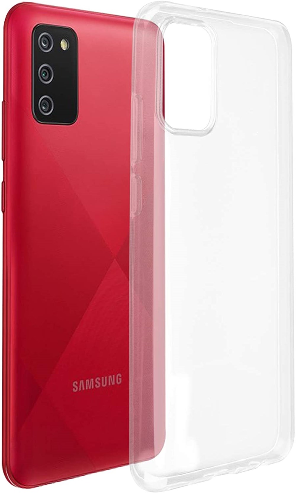 Samsung Galaxy A02S Tam Şeffaf Silikon Kılıf | Ücretsiz Kargo