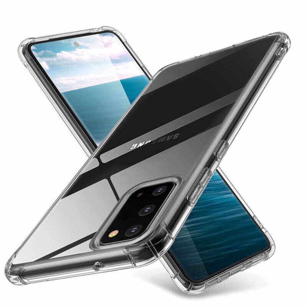 Samsung Galaxy A31 Anti Drop Silikon Kenar Korumalı Kılıf | Ücretsiz Kargo