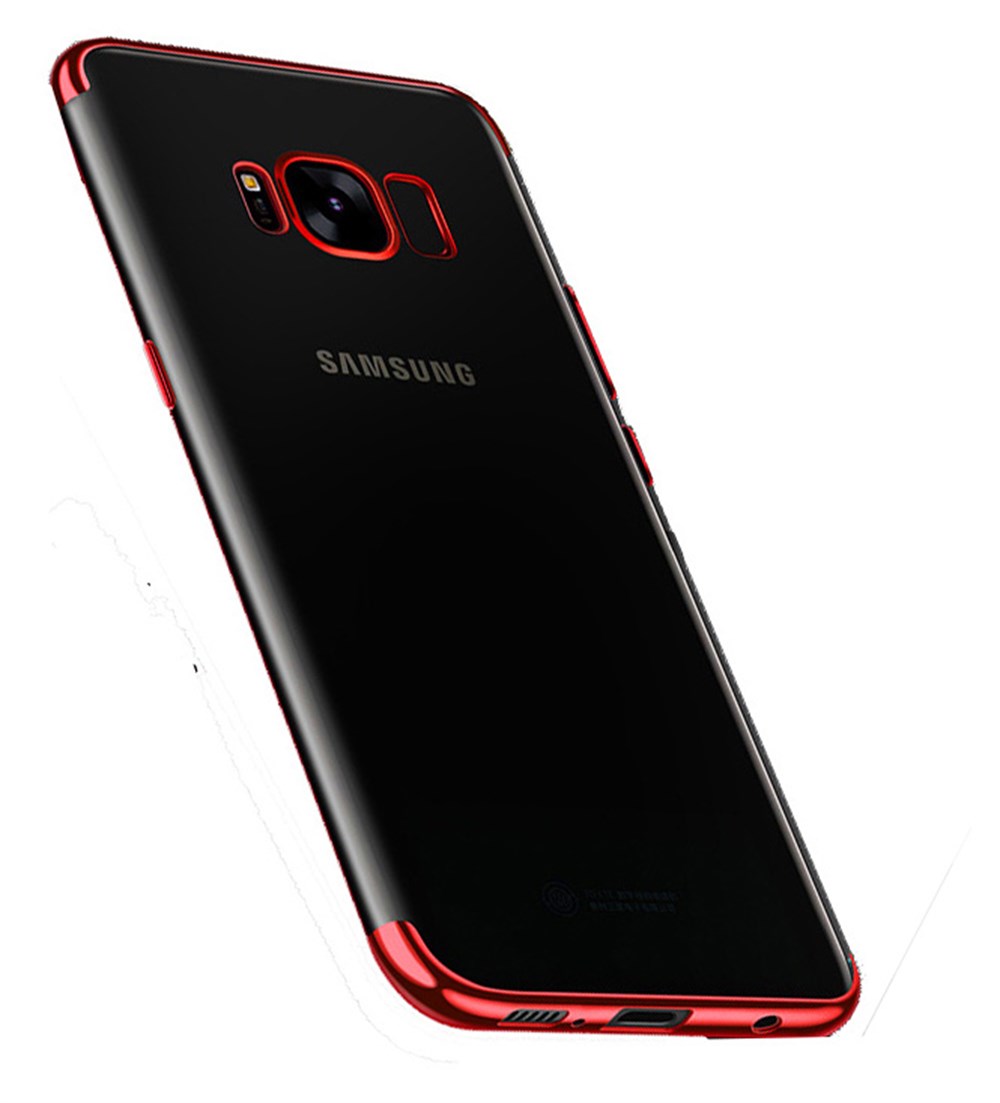 Samsung Galaxy J7 Duo Renkli Lazer Silikon Kapak Kırmızı Kılıf | Ücretsiz  Kargo