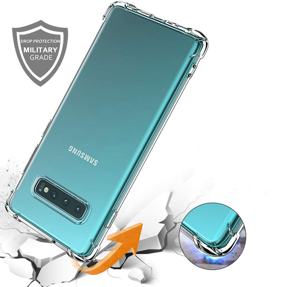 Samsung Galaxy S10 Plus Anti Drop Silikon Kenar Korumalı Kılıf | Ücretsiz  Kargo