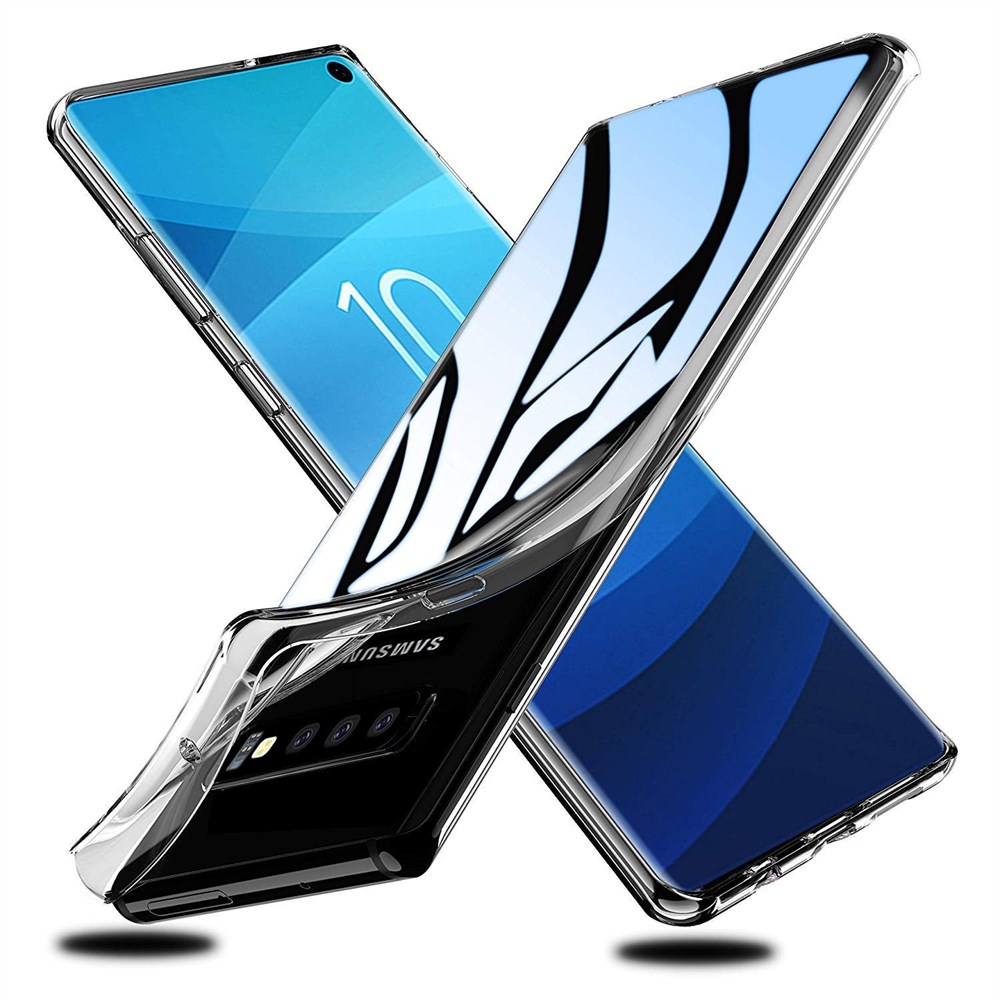 Samsung Galaxy S10 Plus Silikon Şeffaf Esnek Kılıf | Ücretsiz Kargo
