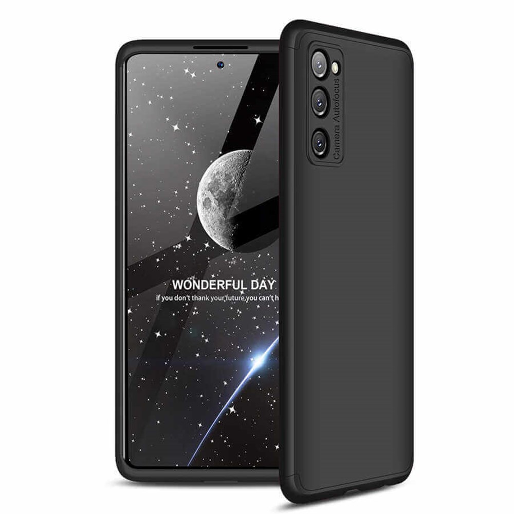 Samsung Galaxy S20 FE 360 Derece Kılıf Tam Koruma Siyah | Ücretsiz Kargo