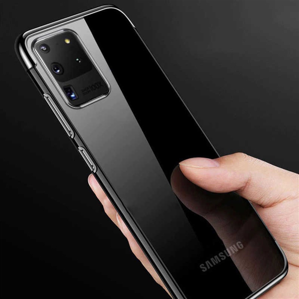 Samsung Galaxy S20 Ultra Renkli Lazer Silikon Kılıf Kapak Mavi | Ücretsiz  Kargo