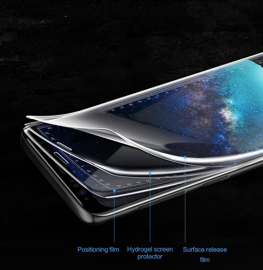 Samsung Galaxy S6 Edge Ekran Koruyucu Tam Kaplayan Film Kavisler Dahil  Şeffaf ÖN | Ücretsiz Kargo
