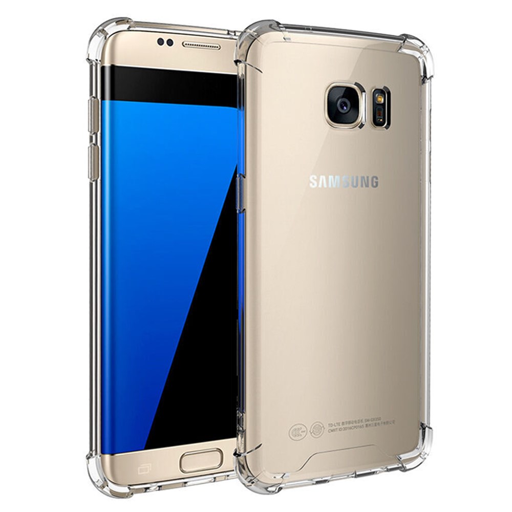 Samsung Galaxy S7 Edge Anti Drop Silikon Kenar Korumalı Kılıf Ücretsiz Kargo