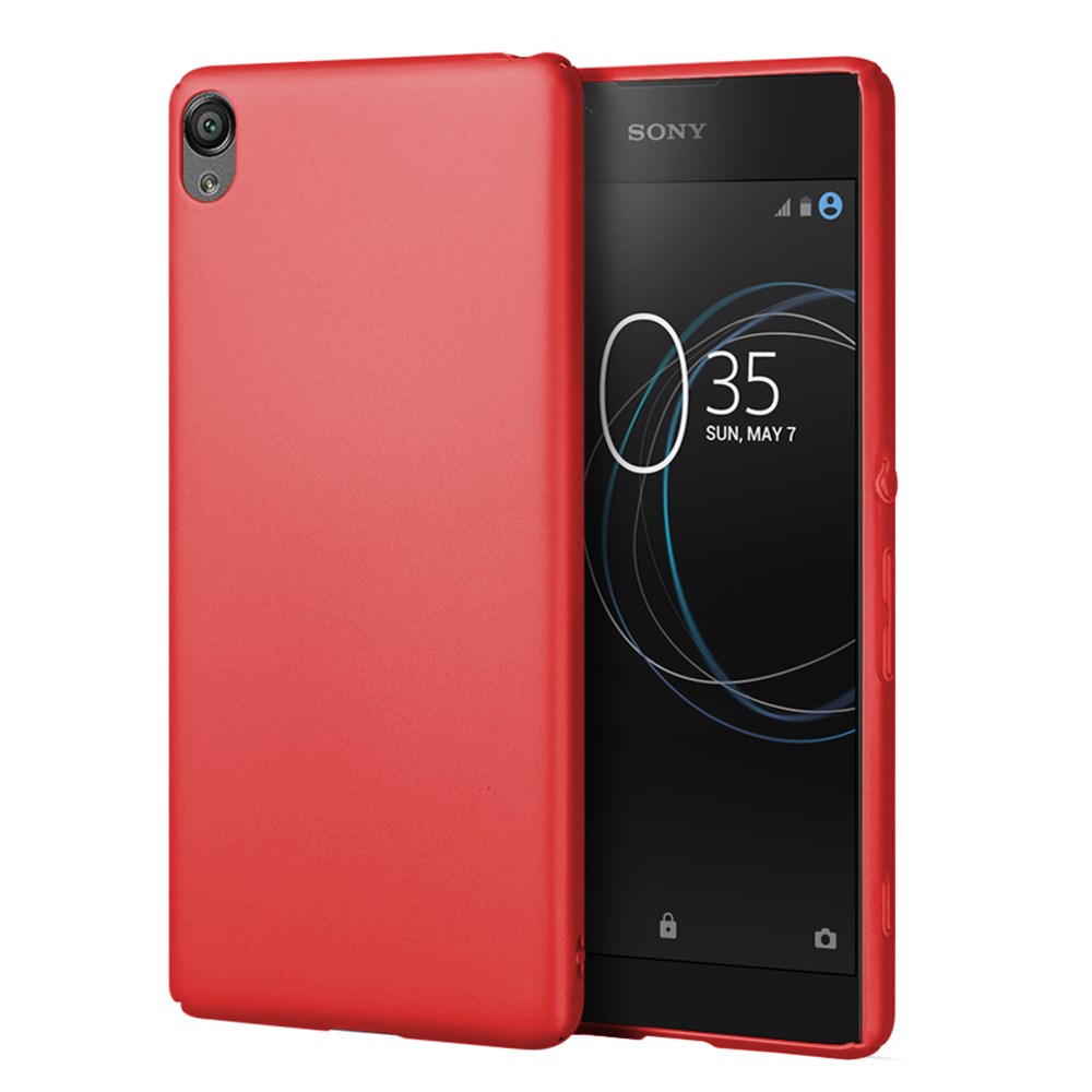 Sony Xperia X İnce Mat Esnek Kırmızı Silikon Kılıf | Ücretsiz Kargo