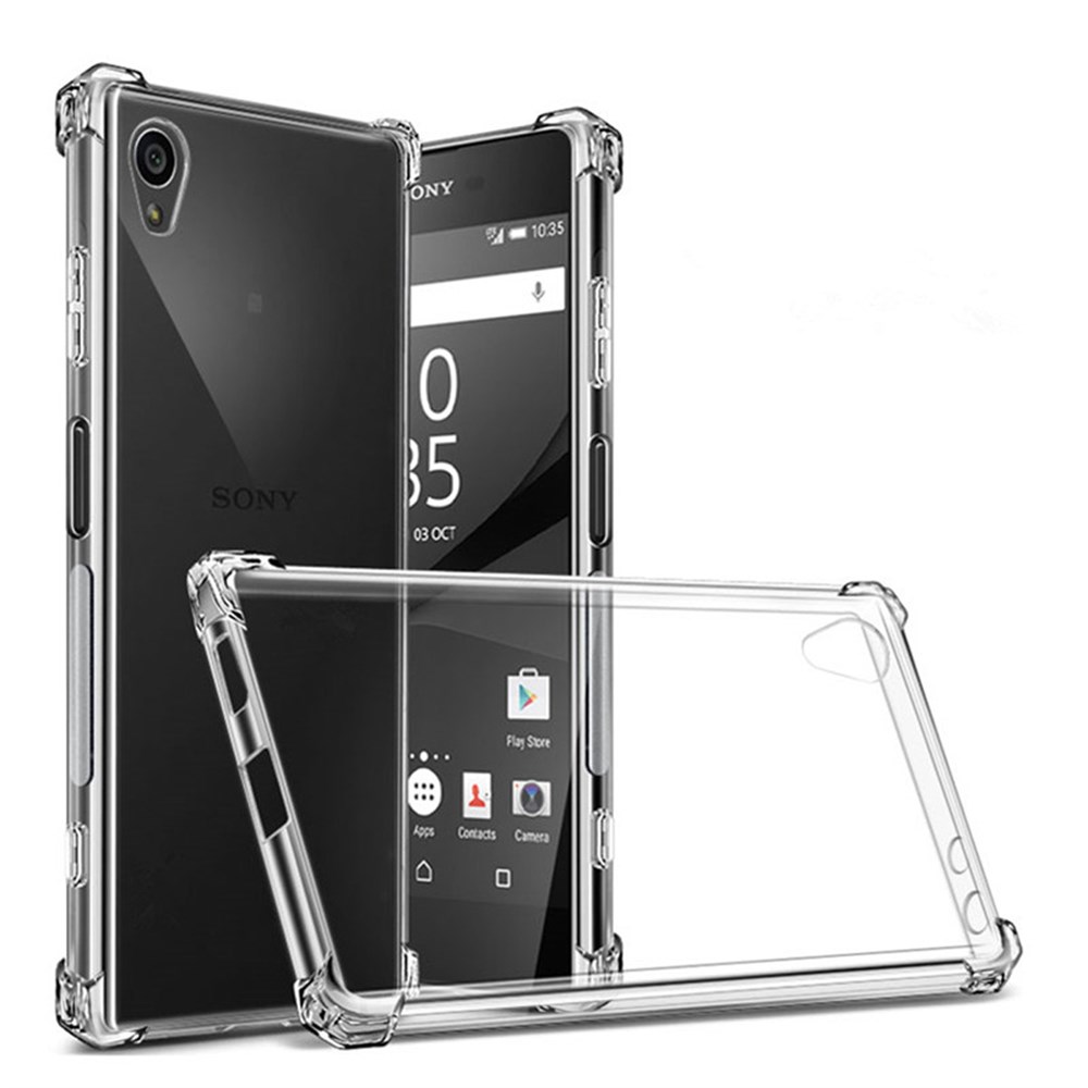 Sony Xperia XA1 Plus Anti Drop Silikon Kenar Korumalı Kılıf | Ücretsiz Kargo