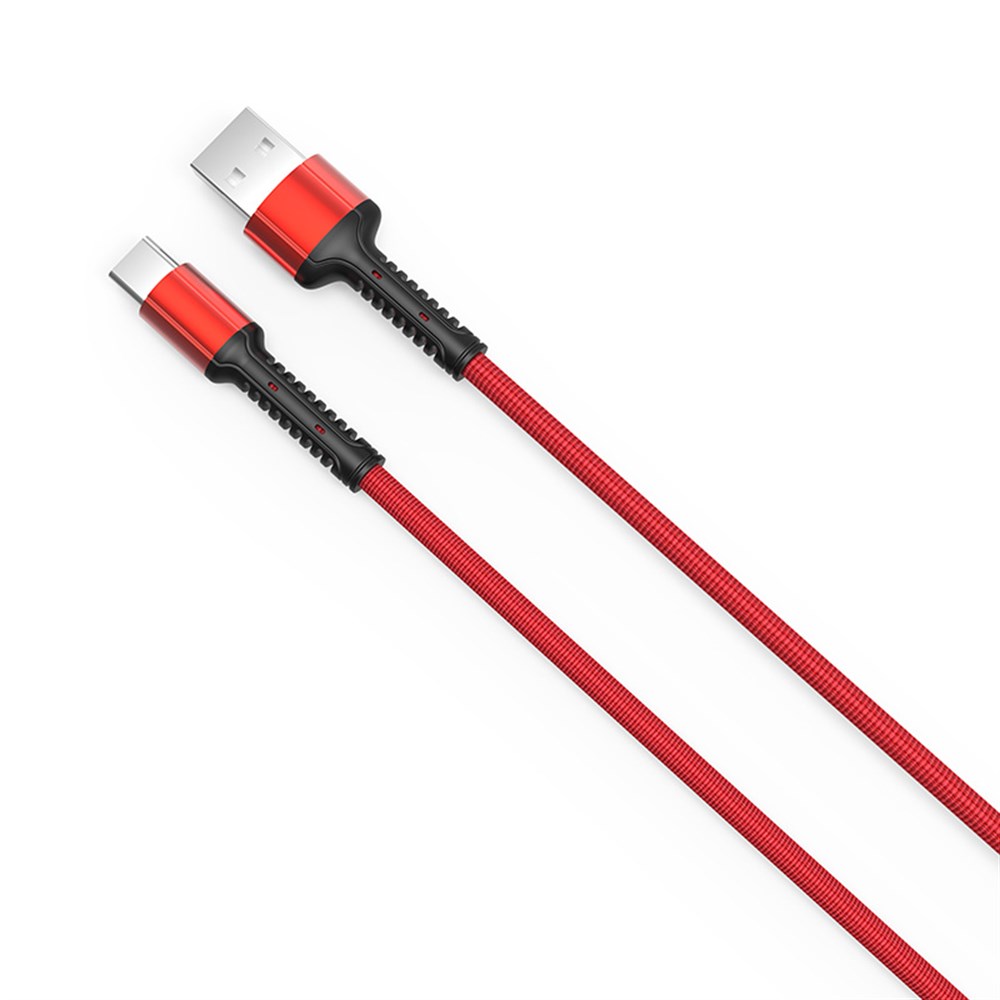 Zore 3 Metre Type C Şarj ve Data Kablosu Kırmızı | Ücretsiz Kargo